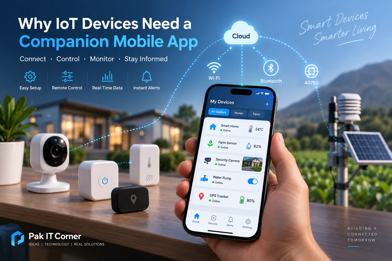 Warum IoT-Produkte eine echte Begleit-App benötigen statt nur eines Dashboards