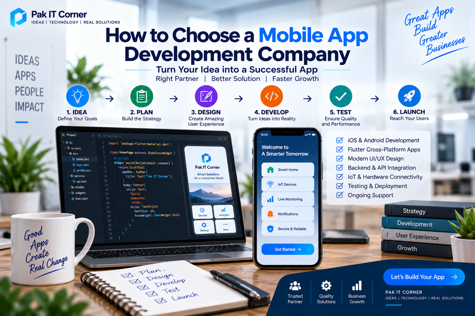 How to choose a mobile app development company for your project