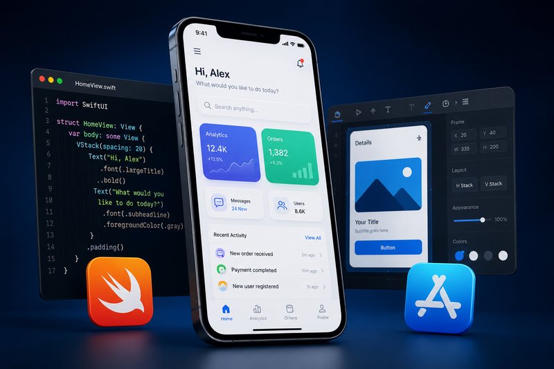 iOS and Android mobile app examples