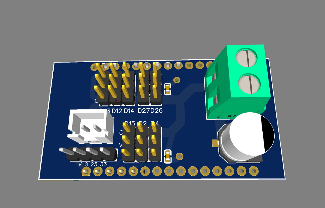 Wireless embedded sensor node built on ESP32 and LoRa